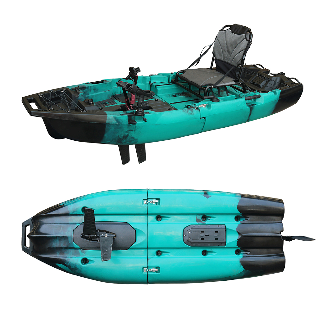 Fishing Kayak Sit On Top - Caiaque Modular HDPE de 8 pés