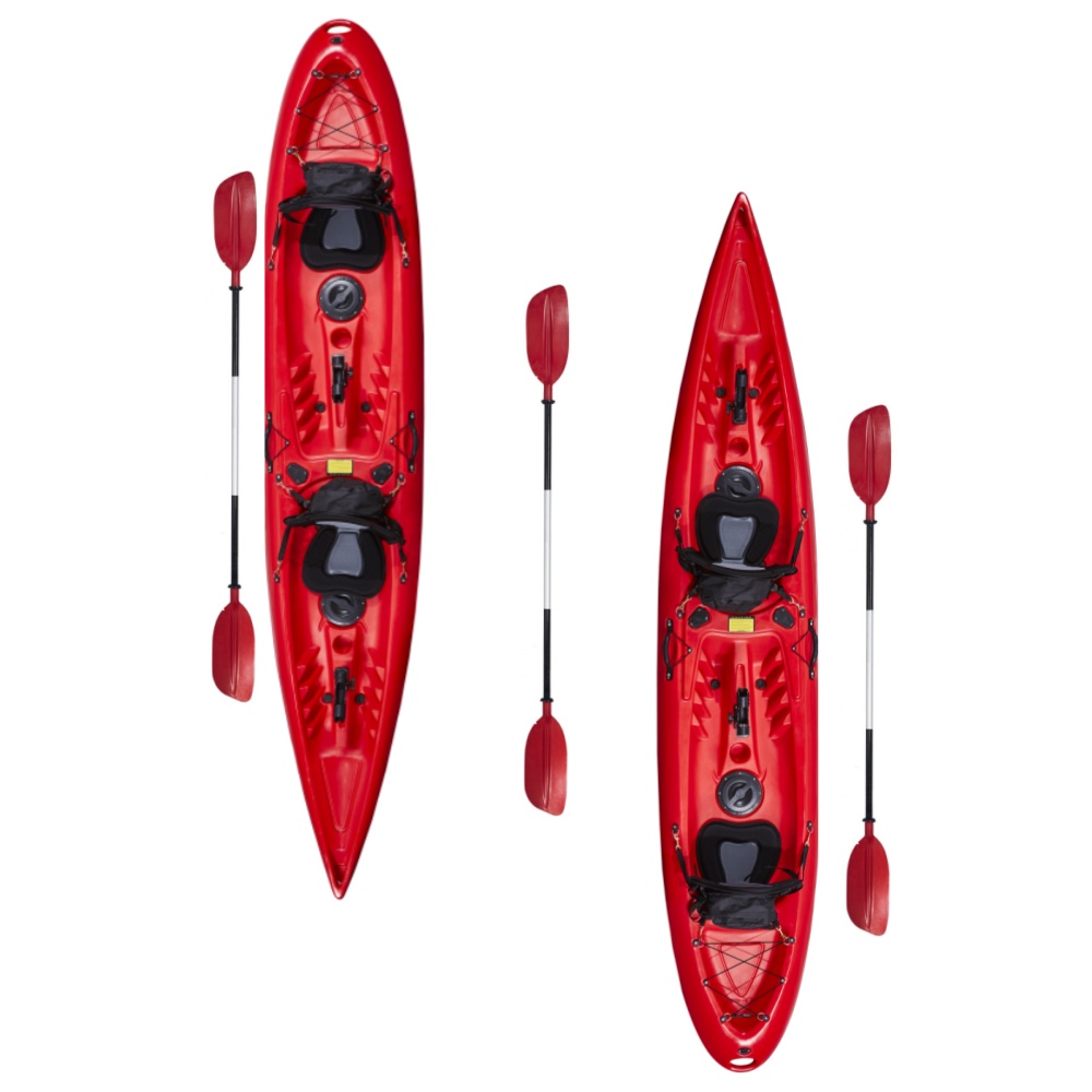 Fishing Kayak Pedal Drive - Caiaque de Plástico Rotomoldado de 3,9m
