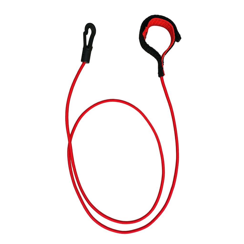 Fishing Kayak Paddle Leash - Corda elástica elástica para remo de