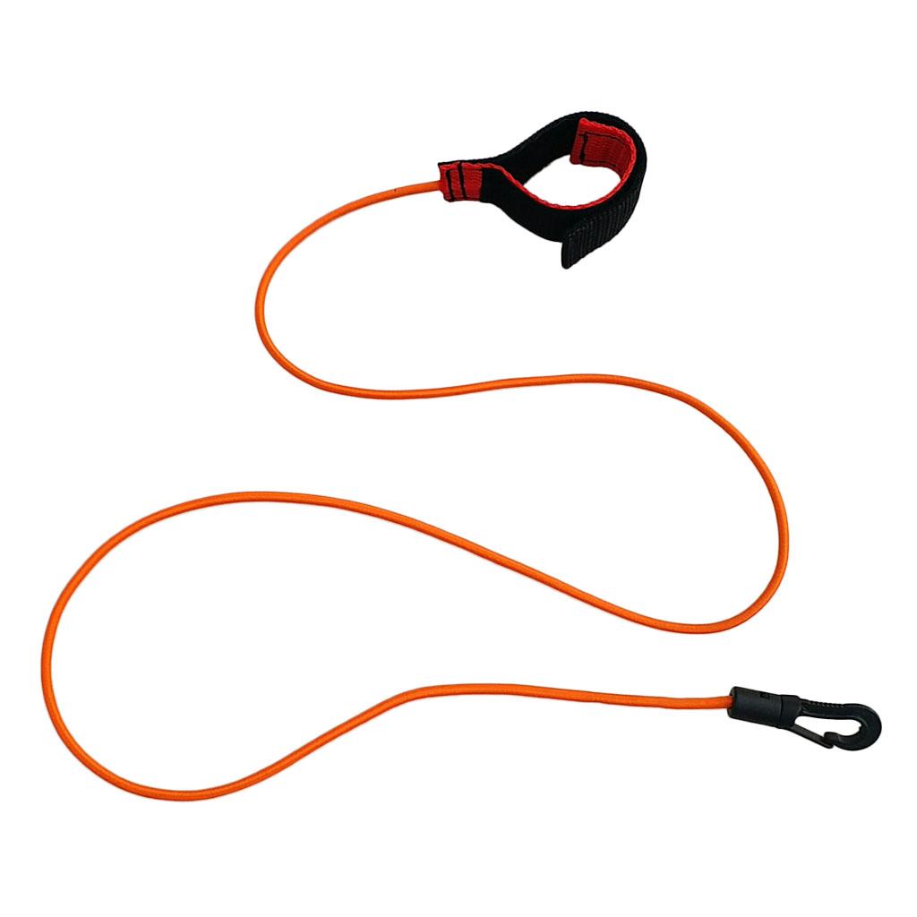 Fishing Kayak Paddle Leash - Corda de Segurança Ajustável para Vara