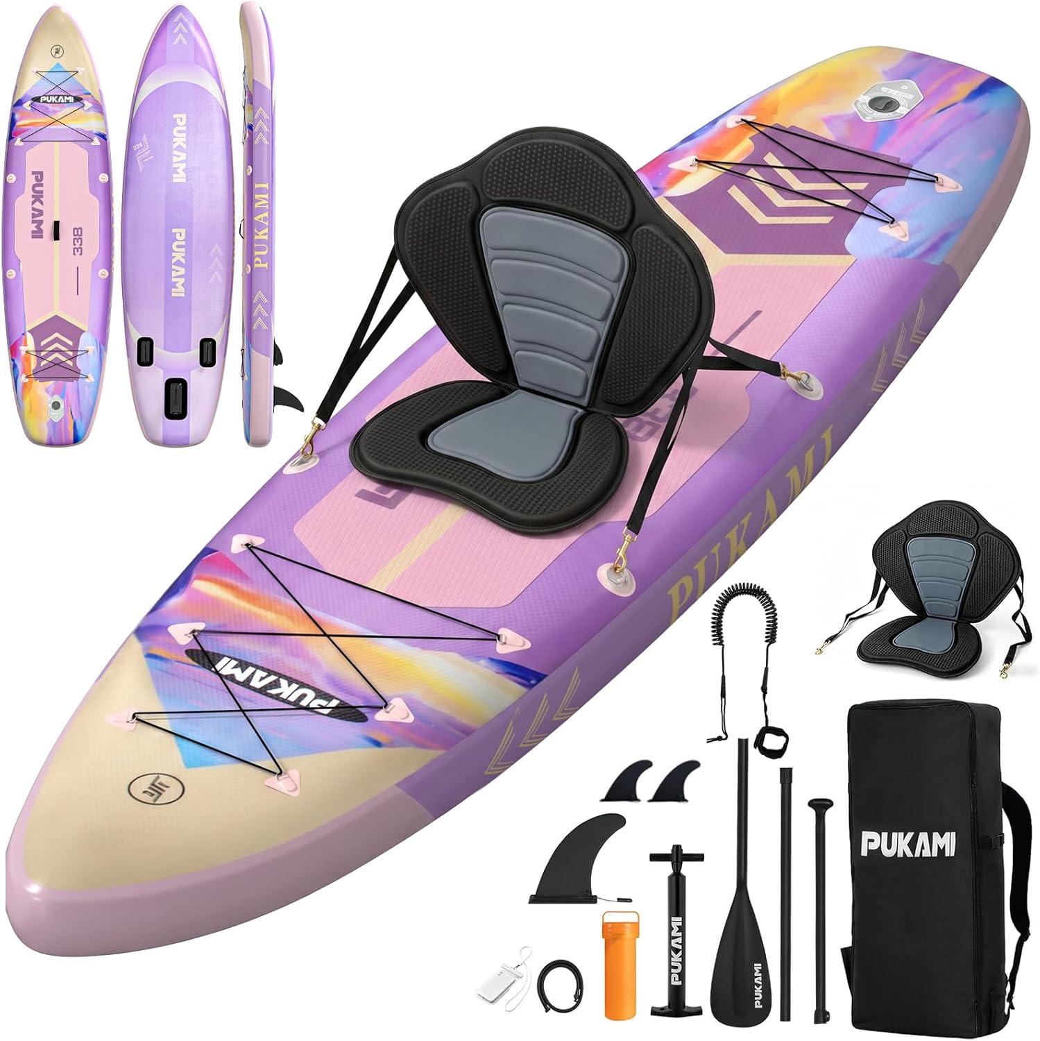 Fishing Kayak Paddle - Prancha de Stand Up Paddle Inflável