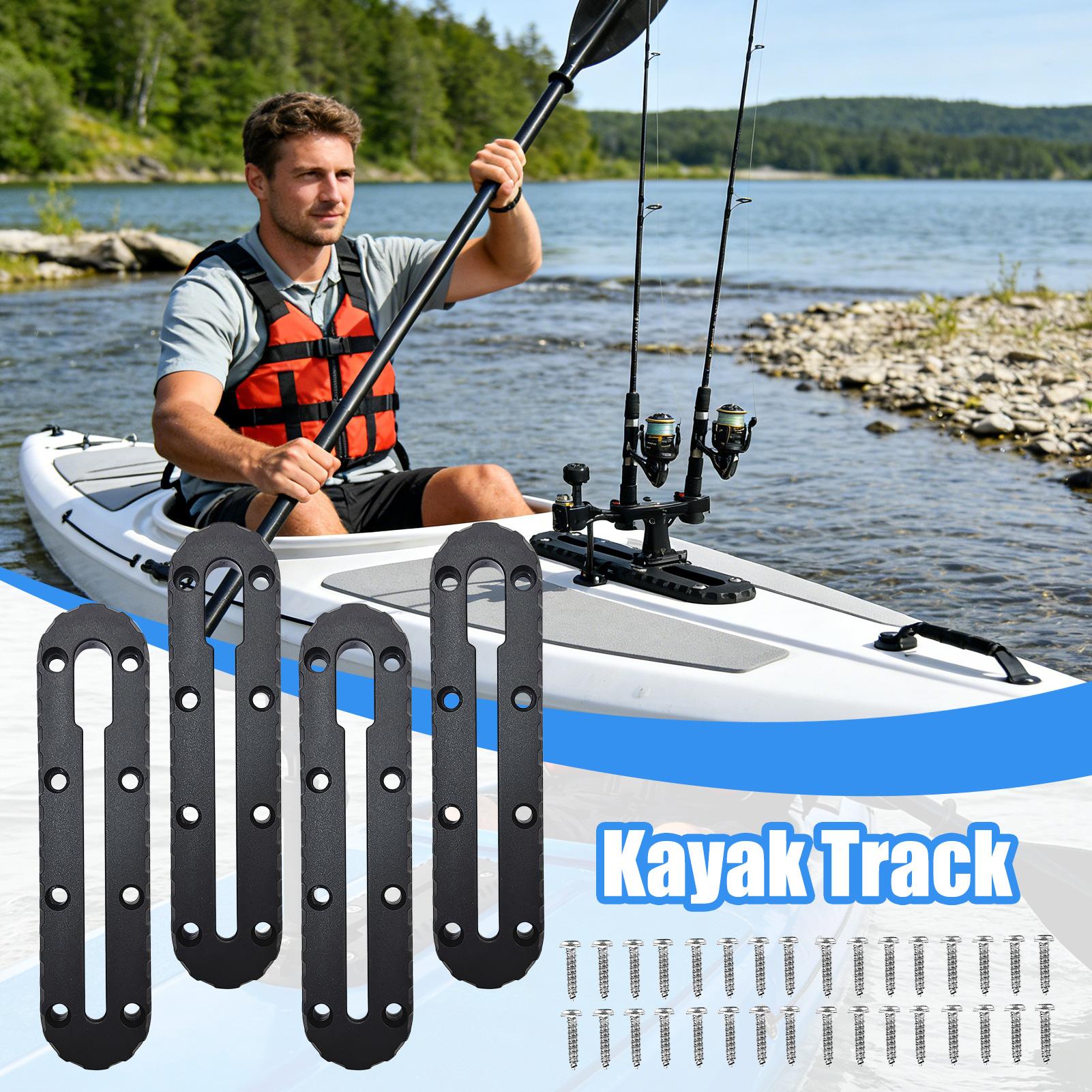 Suporte de trilho para caiaque - Fishing Kayak Fish Finder Mount avaliação e preço
