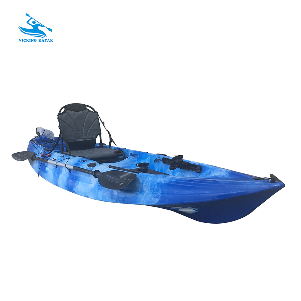 Um adulto e um filho ou animal - Fishing Kayak Paddle avaliação e preço