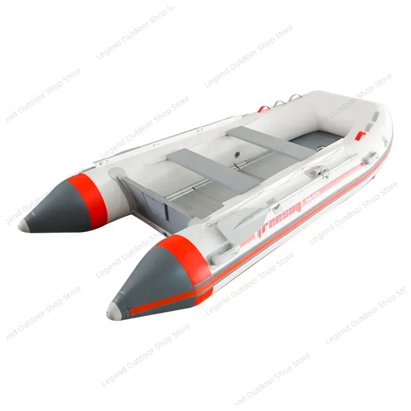 Caiaque inflável de fundo rígi - Fishing Kayak Inflatable avaliação e preço