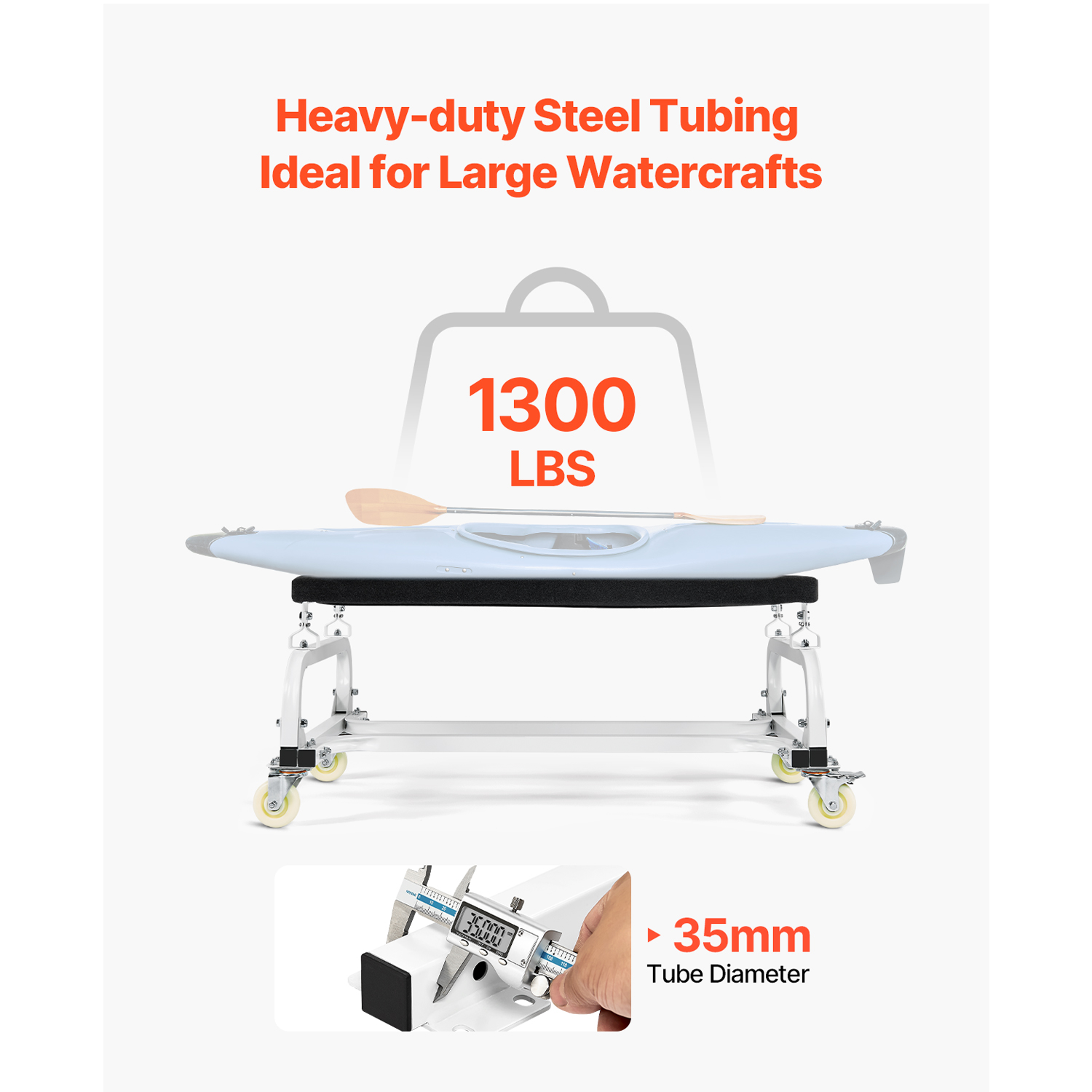 SucceBuy 1000/1300LBS Watercra - Fishing Kayak Cart avaliação e preço
