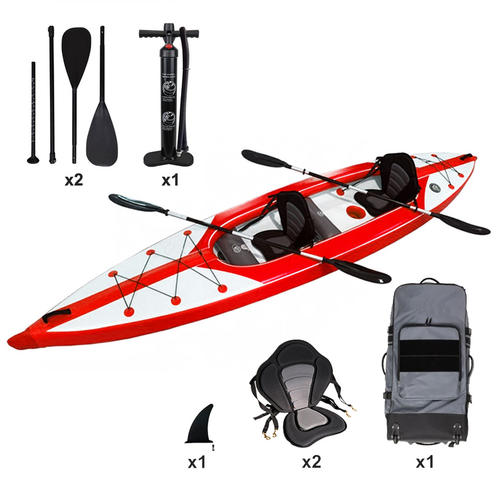 Caiaque Inflável para Pesca de - Fishing Kayak Sit In avaliação e preço