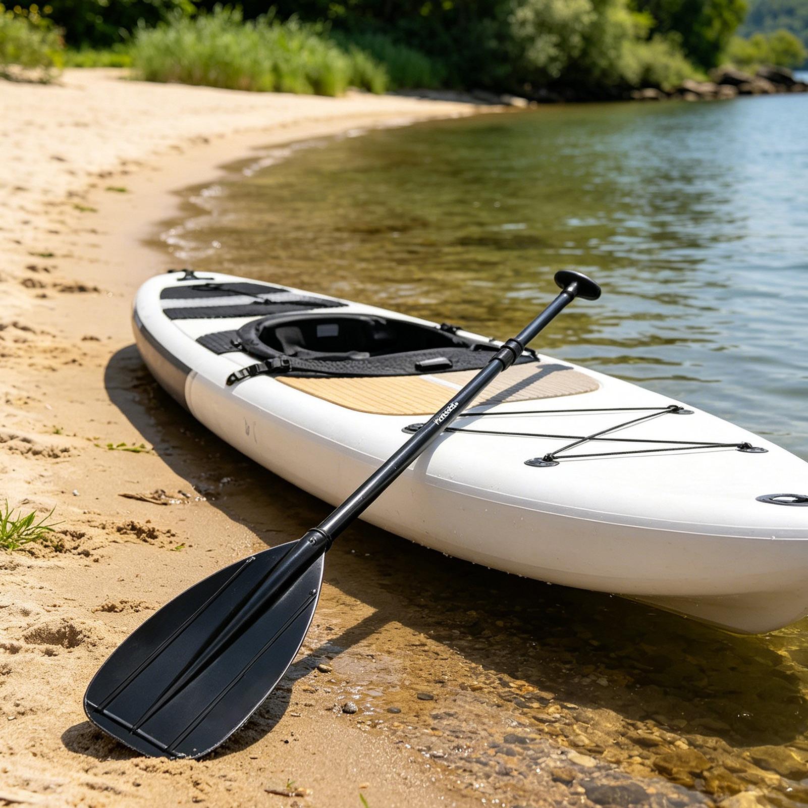 Remo de Caiaque em Fibra de Ca - Fishing Kayak Paddle avaliação e preço
