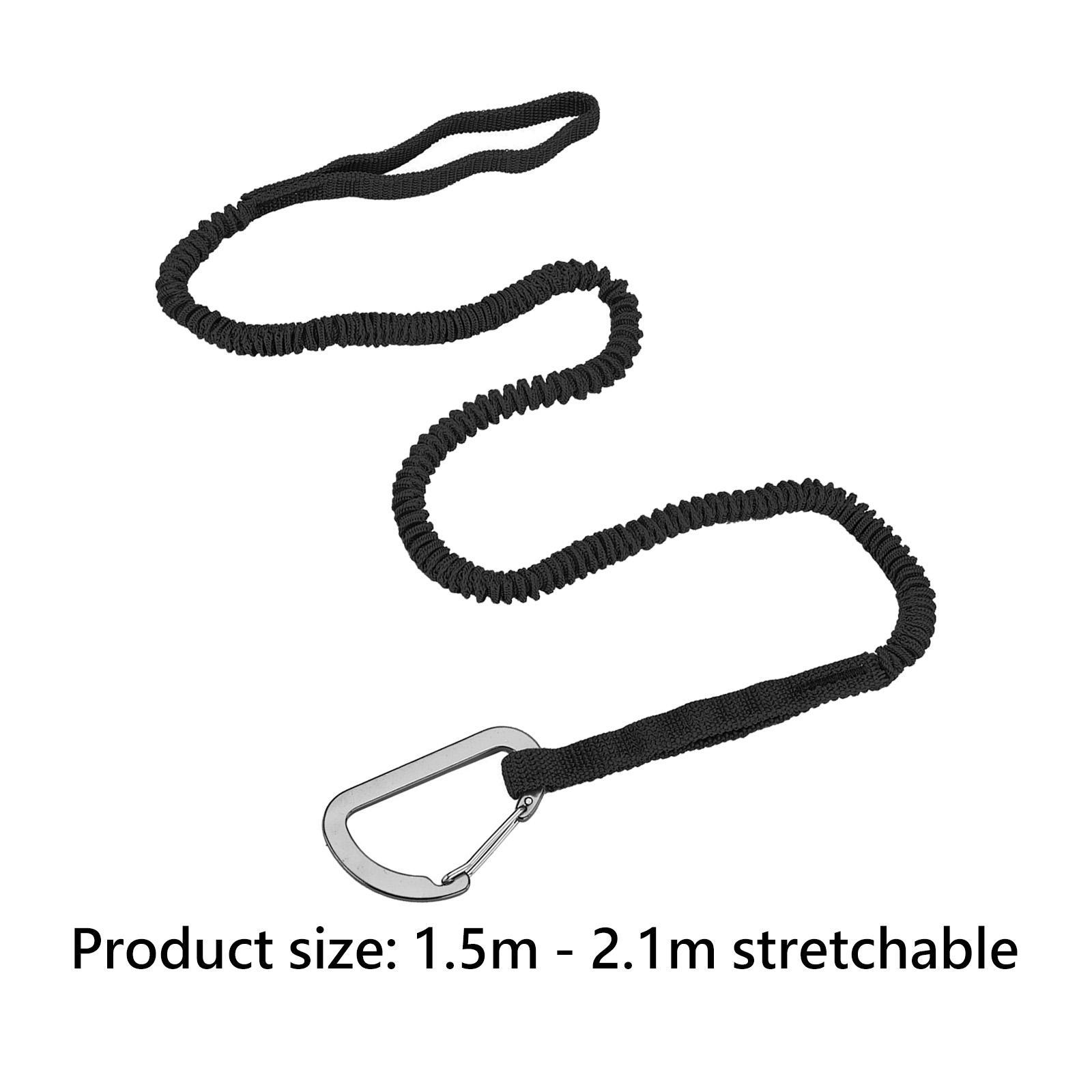 Corda de Nylon Elástica para R - Fishing Kayak Paddle Leash avaliação e preço