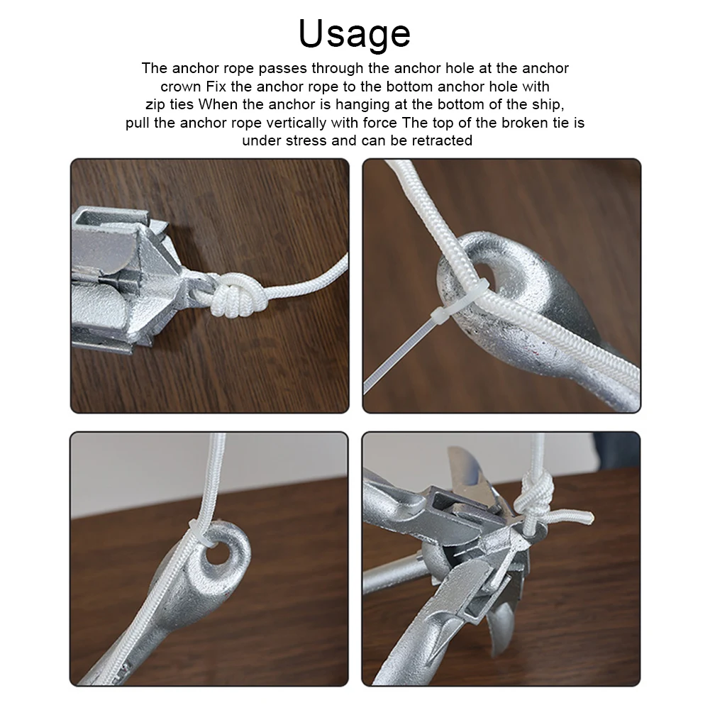 Âncora dobrável de aço inoxidá - Fishing Kayak Anchor avaliação e preço