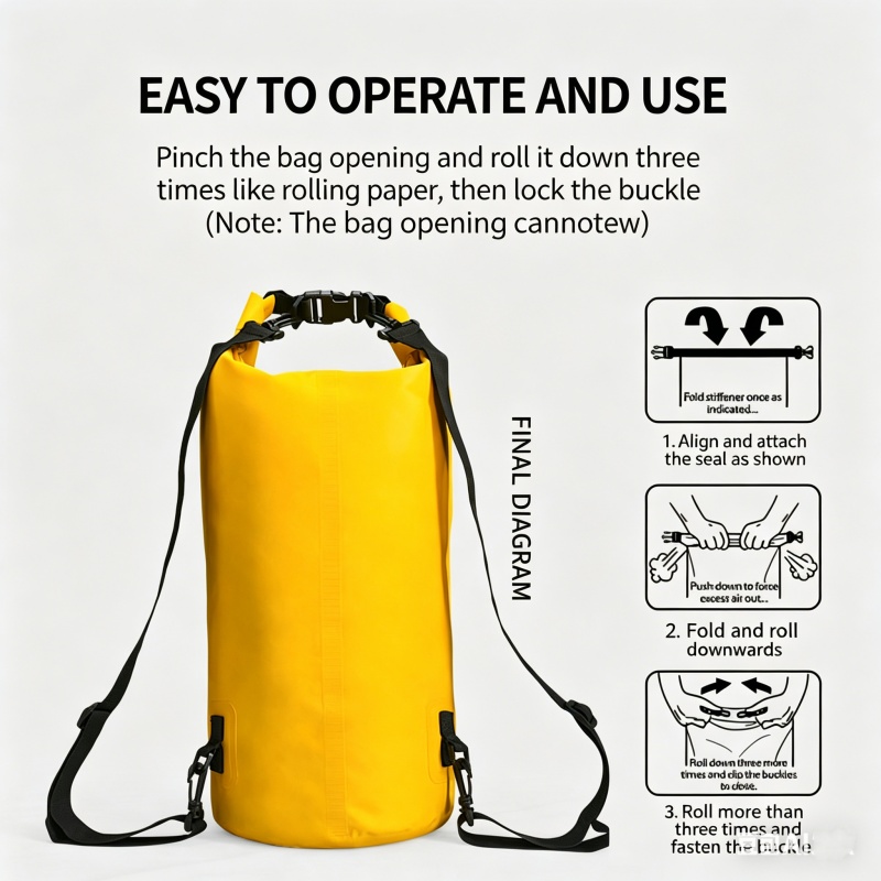 Bolsa Impermeável para Natação - Fishing Kayak Storage Bag avaliação e preço