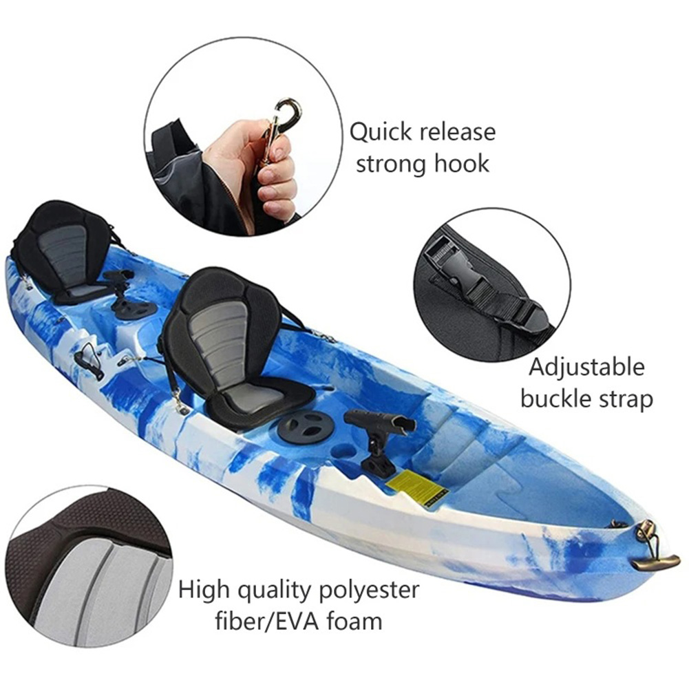 Kayak Paddle Board Seat, ajust - Fishing Kayak Storage Bag avaliação e preço