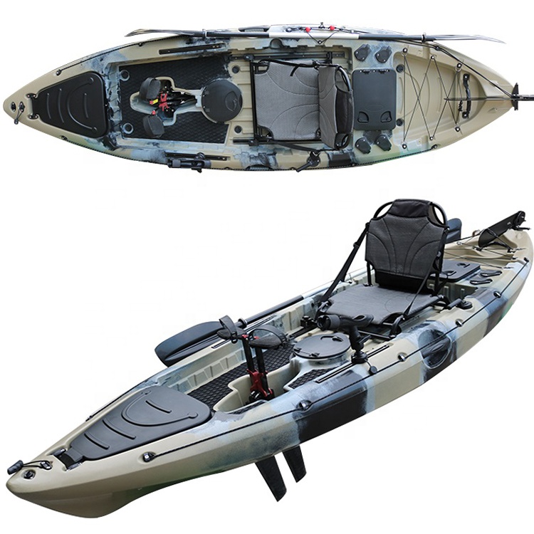 Caiaque de Plástico com Pedal  - Fishing Kayak Pedal Drive avaliação e preço