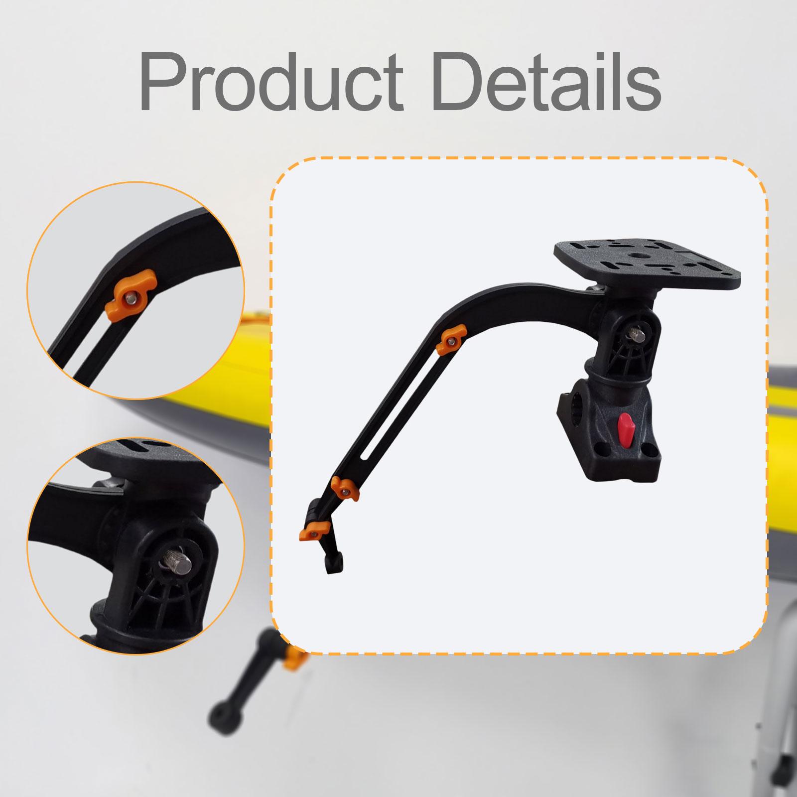 Suporte para Localizador de Pe - Fishing Kayak Fish Finder Mount avaliação e preço