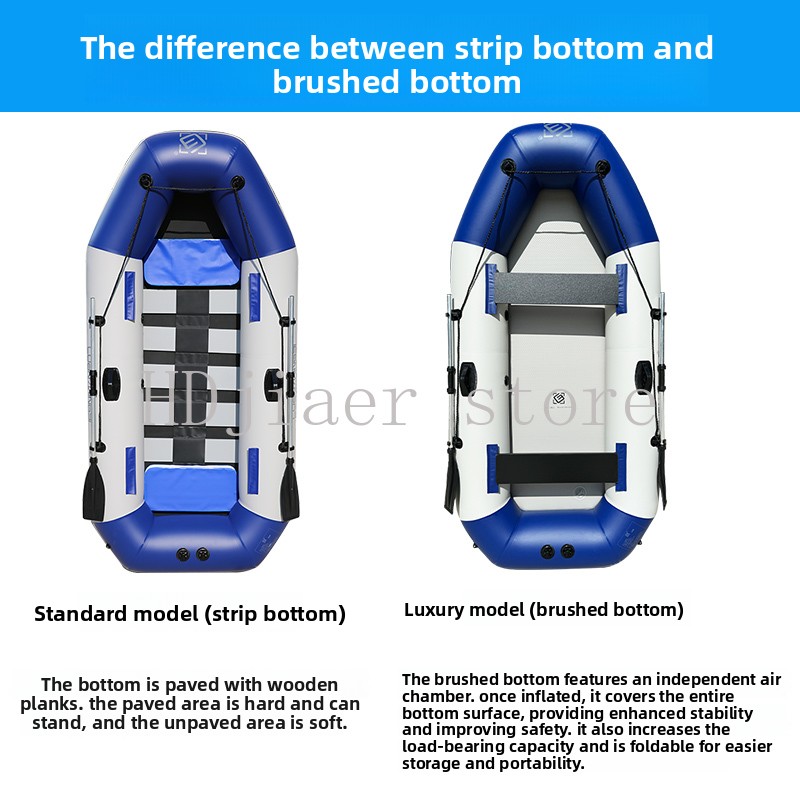 Barco Inflável com Fundo Rígid - Fishing Kayak Inflatable avaliação e preço