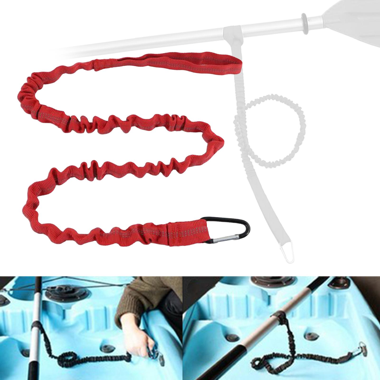 Trela de remo durável, acessór - Fishing Kayak Paddle Leash avaliação e preço