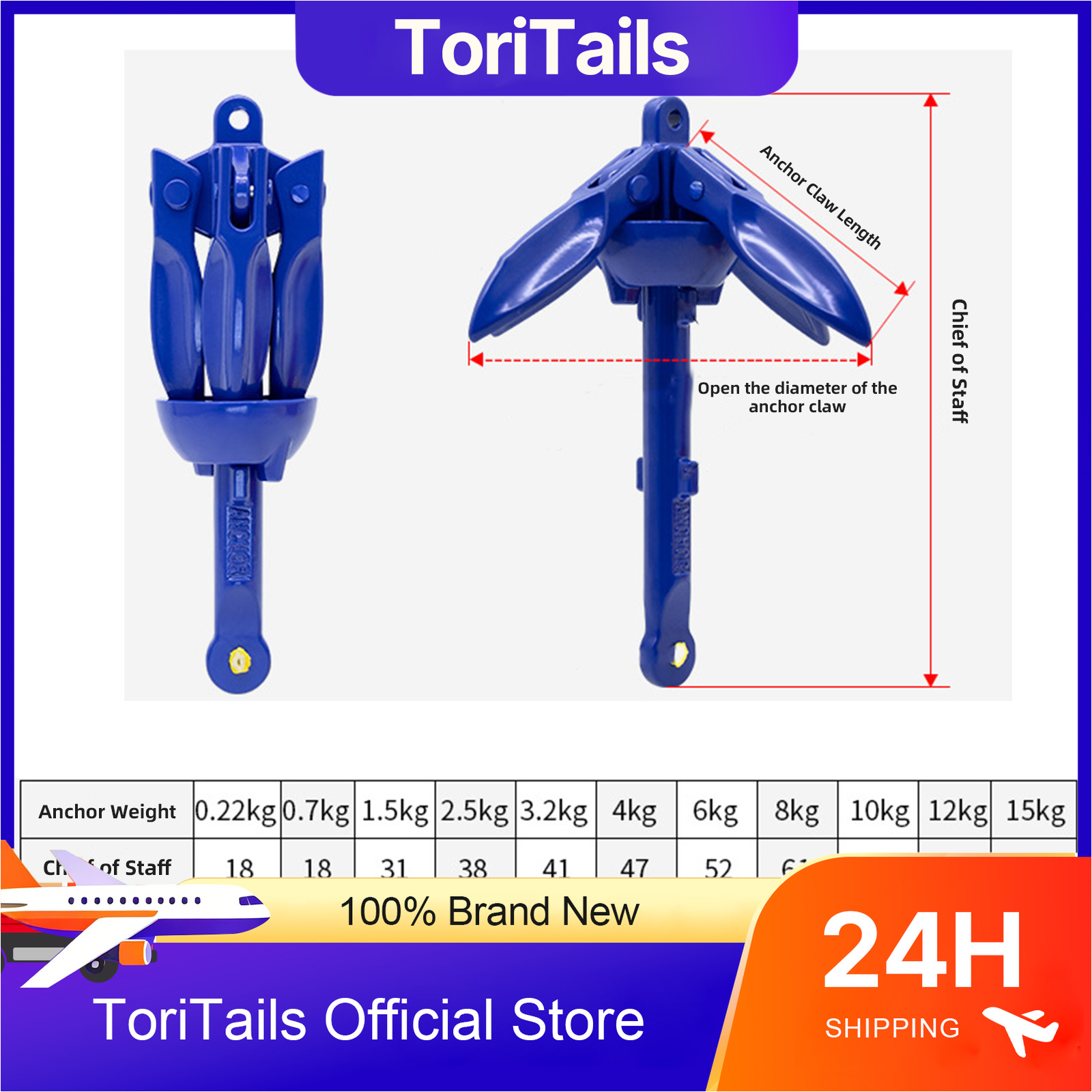 Kits de Âncora para Caiaque, K - Fishing Kayak Anchor avaliação e preço